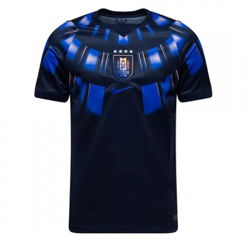 Pánský Fotbalový dres Uruguay MS 2026 Venkovní Krátký Rukáv